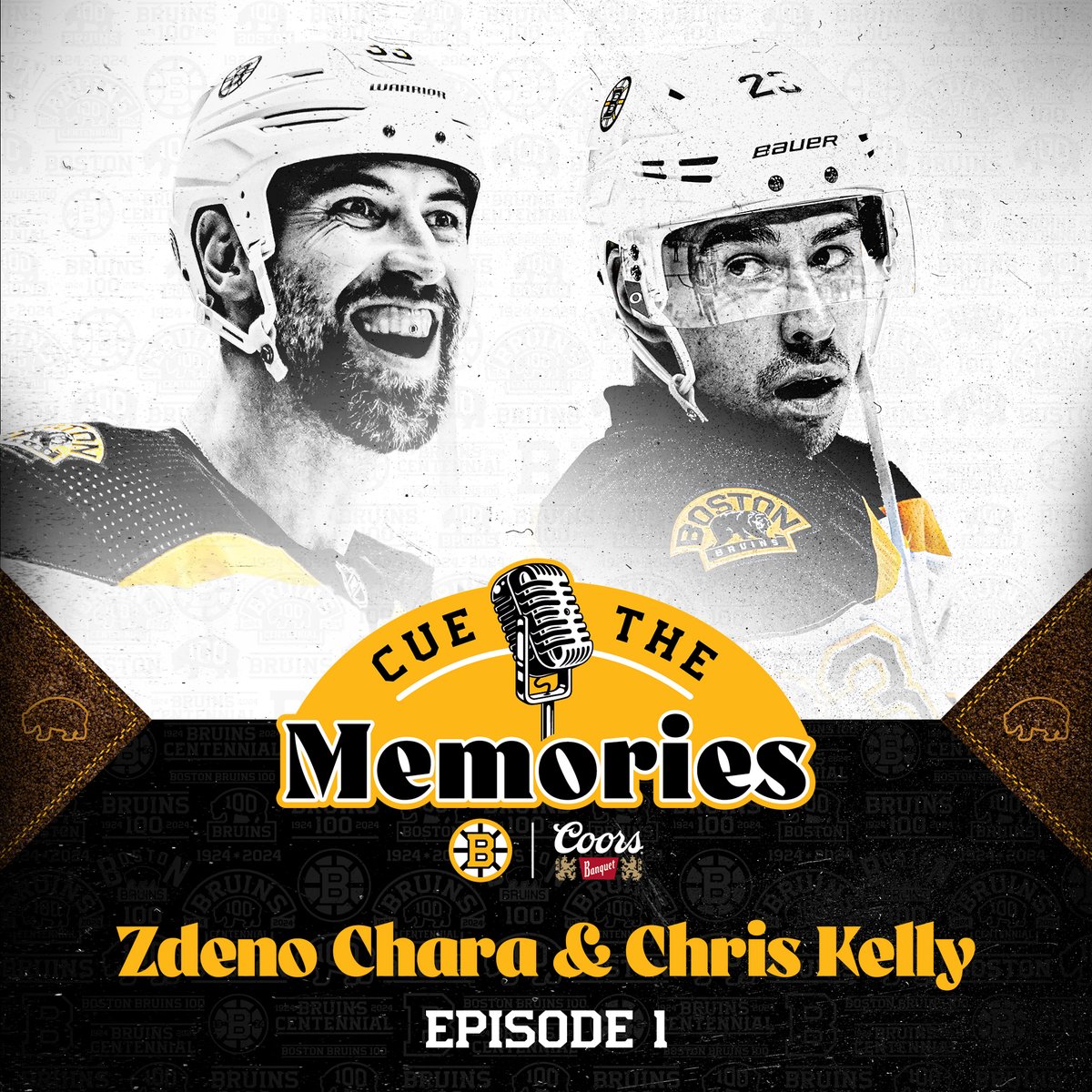 NHLBruins's tweet photo. Cue the Memories, pres. by @CoorsBanquet, is going LIVE from @KowloonSaugus on Oct. 9!

▪️Buffet included
▪️Open bar
▪️Meet and greet with Zee and Kells
▪️Live podcast viewing

🎟️Get your tickets now: https://t.co/ghs8johOdW https://t.co/s32KObjNV6