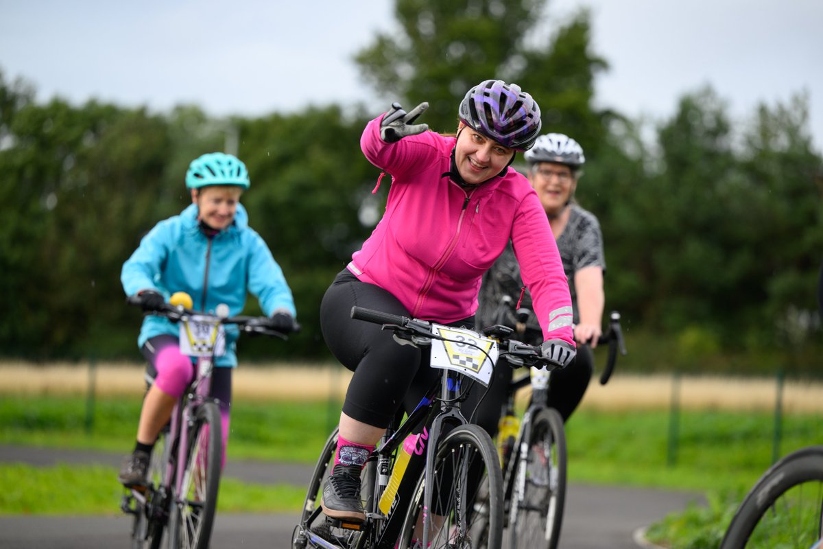 ScottishCycling's tweet photo. To celebrate Scottish Women and Girls in Sport Week, we headed to West Lothian Cycle Circuit to see how their “Women’s Hour” sessions were getting more women and girls using the facility.

Read Here: https://t.co/PsTb6drkNc

#SheCanSheWill https://t.co/98kPnqQtNJ