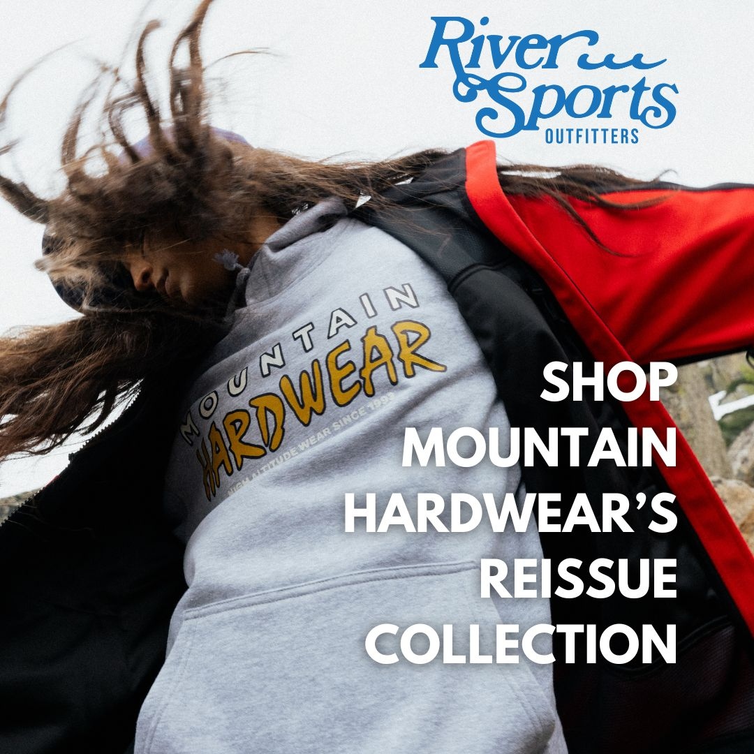 Take a trip down memory lane with Mountain Hardwear’s Reissue collection! Celebrate their 30th Anniversary with throwback style featuring unisex fits and modern fabric technology. Get it now at River Sports Outfitters 🎉 

#EverythingIsEquipment #ThrowbackStyle #MountainHardwear