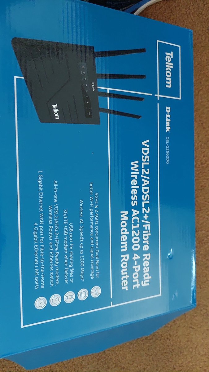 bethlibby68's tweet photo. Please help - I have a dear friend who is struggling to make sense of vumatel /telkom. Most recently she had a land line with ADSL and things were fine. Now since she has this router we can't get her WiFi back. A week ago she spent R120 in airtime trying to get help https://t.co/1mVYW8HEvK