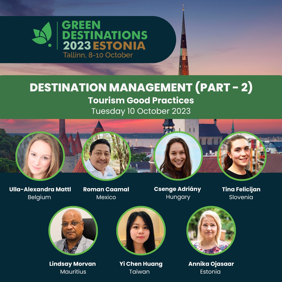 🇪🇪 GD 2023 | 🗓 Day 2

💼 Panel: Destination Management (Part - 2): Explore successful destination development approaches, visitor management strategies, and regeneration efforts ✨

🎟 Book your spot here: ow.ly/eT5U50PQbyo