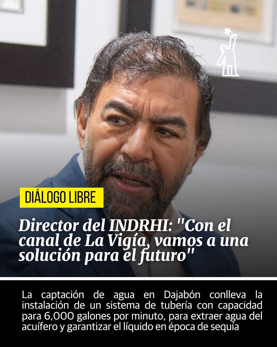DiarioLibre's tweet photo. 💬 |#DiálogoLibreDL| La captación de agua en Dajabón conlleva la instalación de un sistema de tubería con capacidad para 6,000 galones por minuto
🔗https://t.co/iXK95oxQpZ
#DiarioLibre #Indhri #LaVigía #Haití https://t.co/siTgnHwxaP