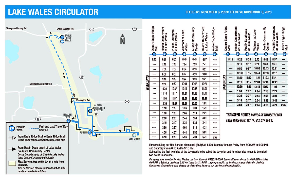 RideCitrus's tweet photo. Starting today, citizens  of Lake Wales will have access to more public transportation. Citrus Connection and the City are partnering to connect people to food distribution points and health services. Walmart, Publix and the Health Department are part of the route advancements. https://t.co/fXsfsLtNk2