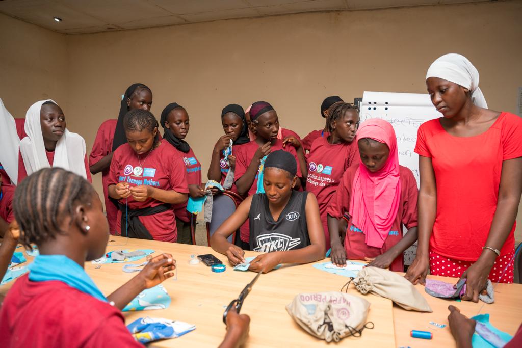 AllGirlsAgenda's tweet photo. We're beating pad poverty through our #TGAPads.
#EndFGM
#GirlsEmpowermentCamp
@UNICEFGambia  
@NsgaGambia https://t.co/fnQmDHwAP5