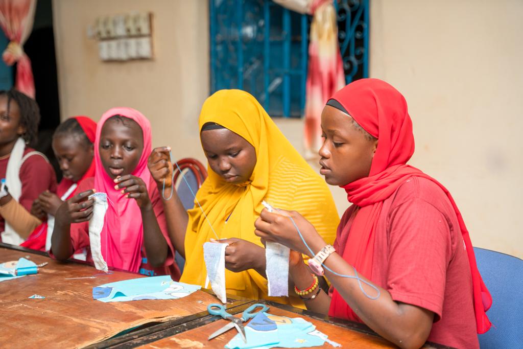 AllGirlsAgenda's tweet photo. We're beating pad poverty through our #TGAPads.
#EndFGM
#GirlsEmpowermentCamp
@UNICEFGambia  
@NsgaGambia https://t.co/fnQmDHwAP5