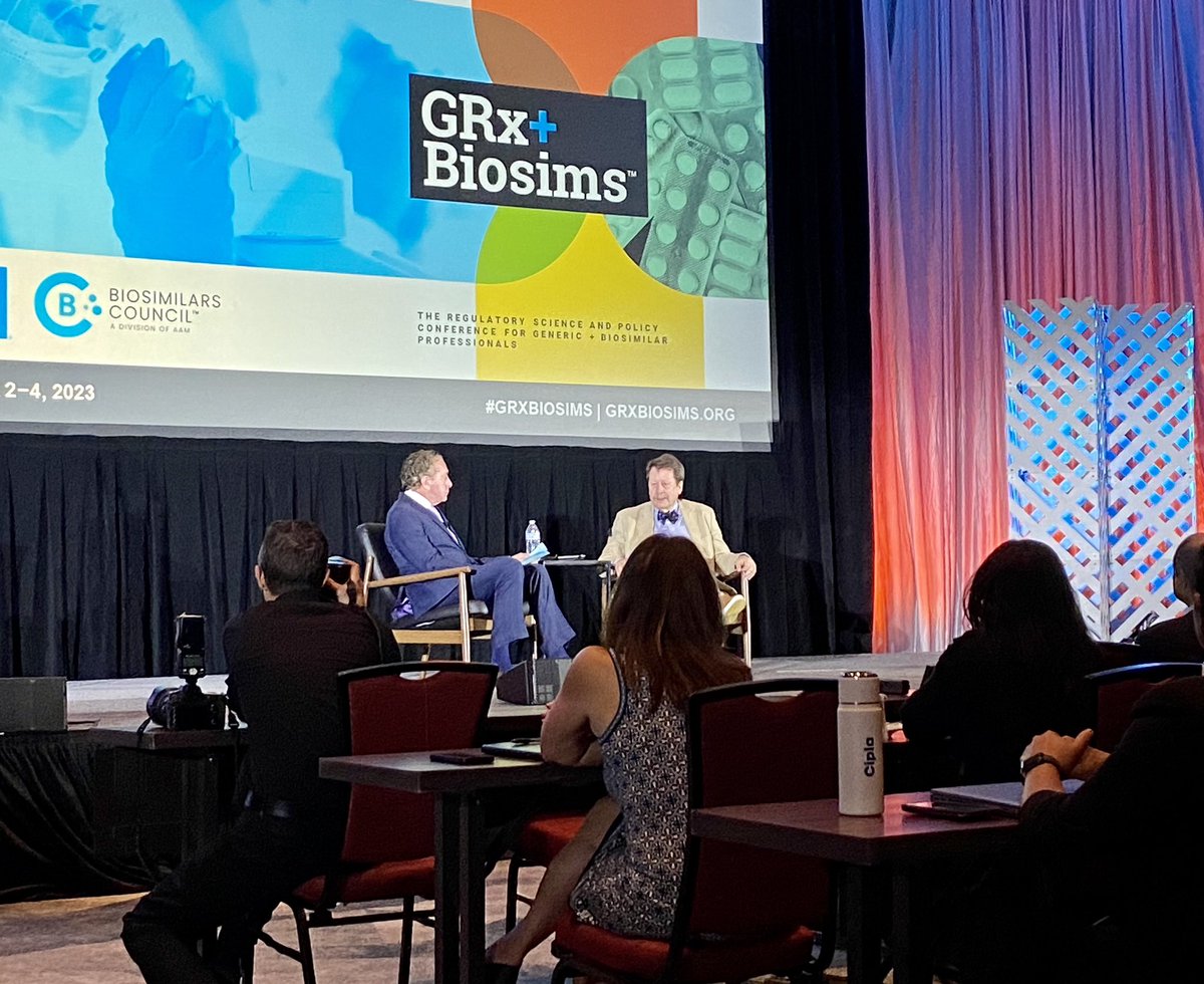 kwistin093's tweet photo. Interesting fireside chat with @DrCaliff_FDA and @AccessibleMeds on the importance of a resilient #generic and #biosimilars industry to ensure access for patients #GRxBiosims https://t.co/wdEoq7jSK5
