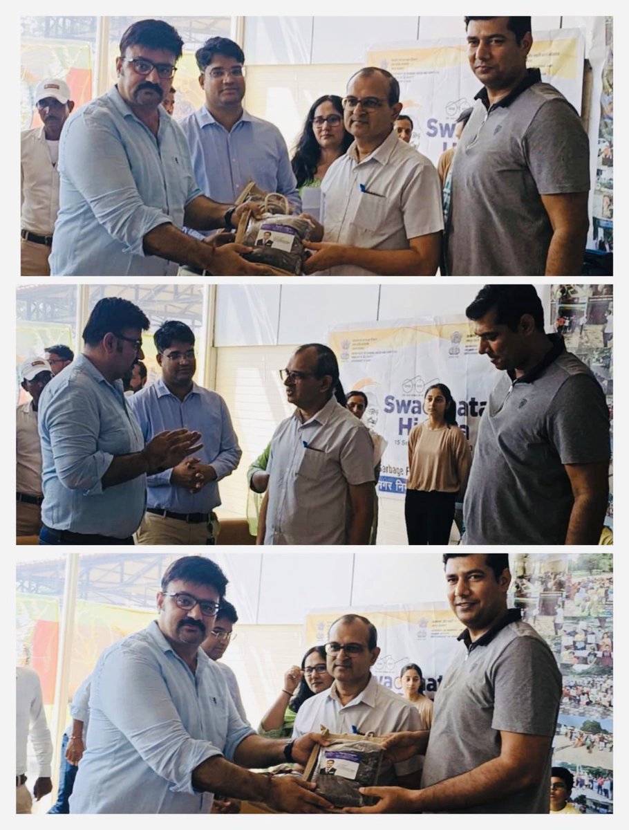 RWASAREHOMES92's tweet photo. Thank you @MCManesar & @AshokGargIAS CMC for recognising & felicitating our team for opting & implementing,best practices of #Solid_waste_Management as we are the only Society in MCM doing #waste_segregation from the source since 2020 & converting it to compost
@yashpalmurar https://t.co/d3vTWVm0n9