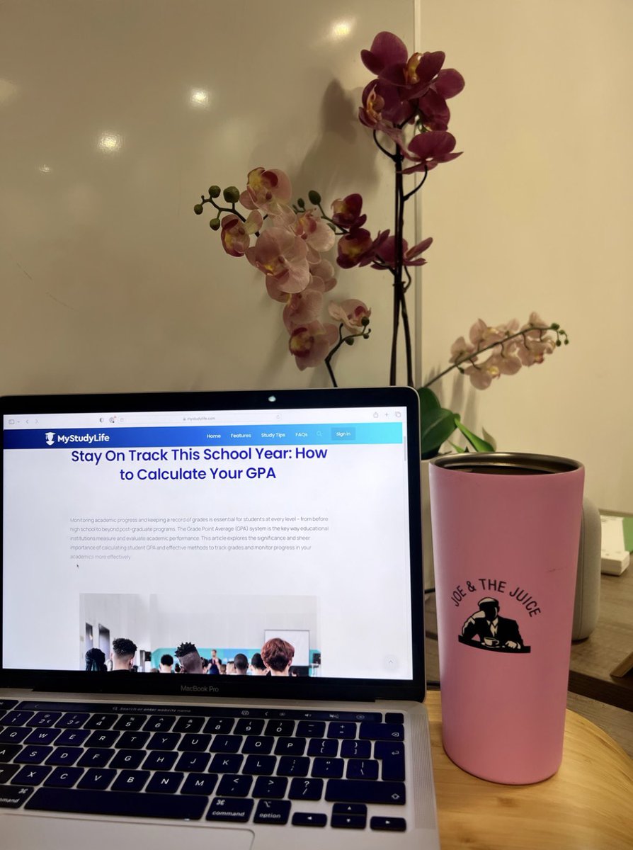 Unsure of how to calculate your GPA? It’s very important to keep on top of your grades🤓⚡️check out our blog to find out how (and how to use academic planners like MSL to help you manage your grades💪🏼). 
 mystudylife.com/how-to-calcula…
#academicplanner #organisation #grades #gpa #study