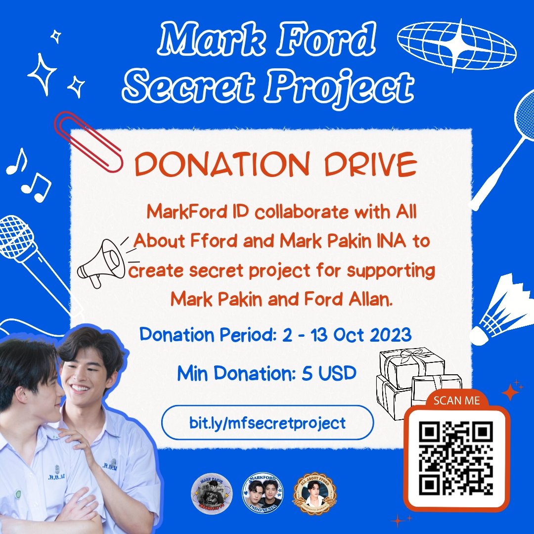 markford_id's tweet photo. Hi markforders!

MarkFord ID collaborate with @allaboutfford and @markpakinfc_ina to have "Special Project for MarkFord".

🔗https://t.co/EcXG1JcFtb

We will announce the project on the release day, so stay tune!

#MarkFord #มาร์คฟอร์ด 
#mmarkpkk #FordAllan https://t.co/gyVrA96W4r