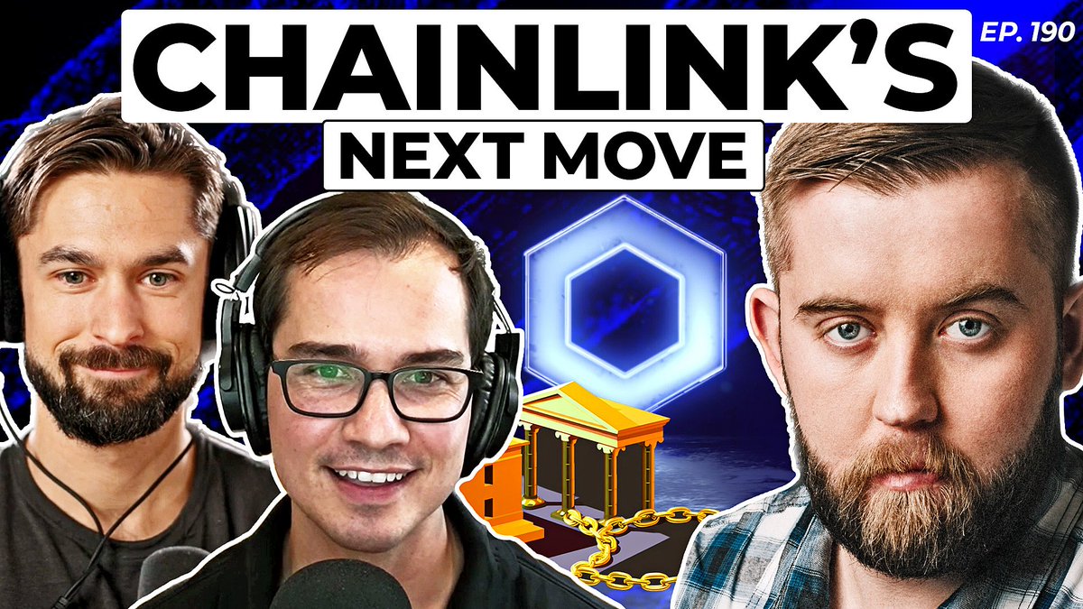 Bankless's tweet photo. The Chainlink episode is here, w/ @SergeyNazarov

@chainlink aims to become the interoperability layer between all of TradFi and DeFi, acting as a gateway between onchain and offchain data

Let's explore that vision 👇 https://t.co/dpd1iLiEdh