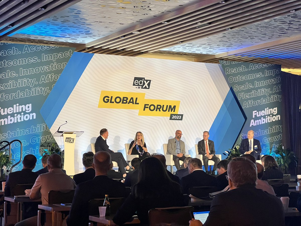 DrewDeutsch's tweet photo. Kicking off #edexglobalforum with leadership from great partners @UNC @SyracuseU @pepperdine @GWtweets @edXOnline @2Uinc https://t.co/OGhjFGj4xq