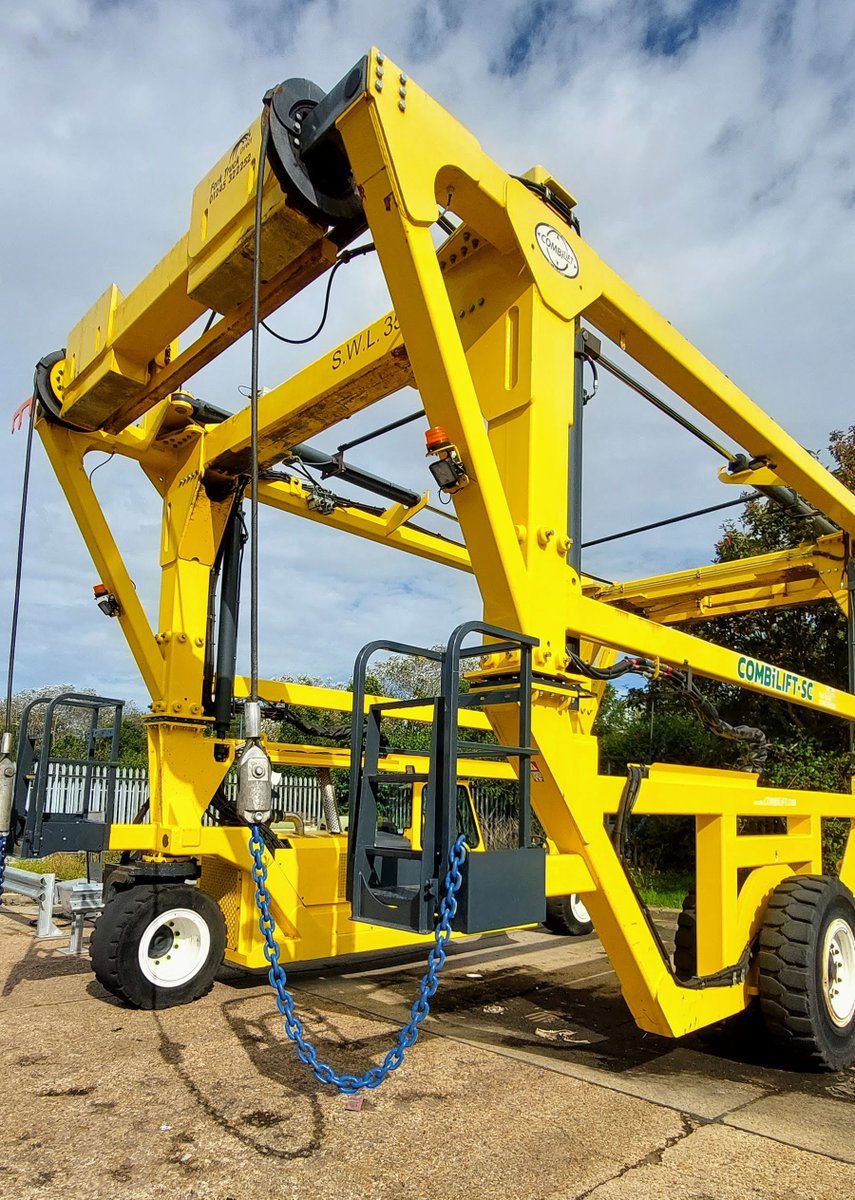 Everyone loves a new toy. This may have cost us thousands of pounds, but it's an investment in our future, also reducing carbon emissions having the lifting equipment on-site, instead of dragging it on and off the Port of Felixstowe all night; as a crane on the trailer.