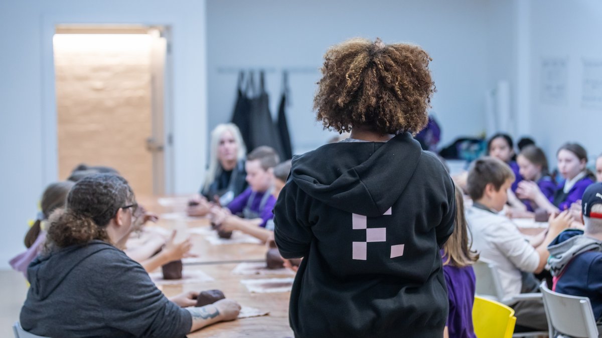 fruitmarket's tweet photo. We're recruiting 6 freelance artists for Creative Connections programme in primary schools. Do you have expertise in co-production, visual arts, environmental arts, outdoor education, or multi-sensory experiences for children w. additional support needs? 
https://t.co/Ll6NfDrvW6 https://t.co/595yDSFwI8