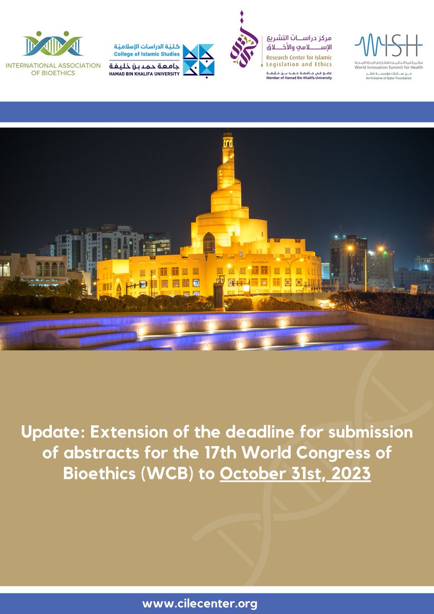 International Association of Bioethics tweet media