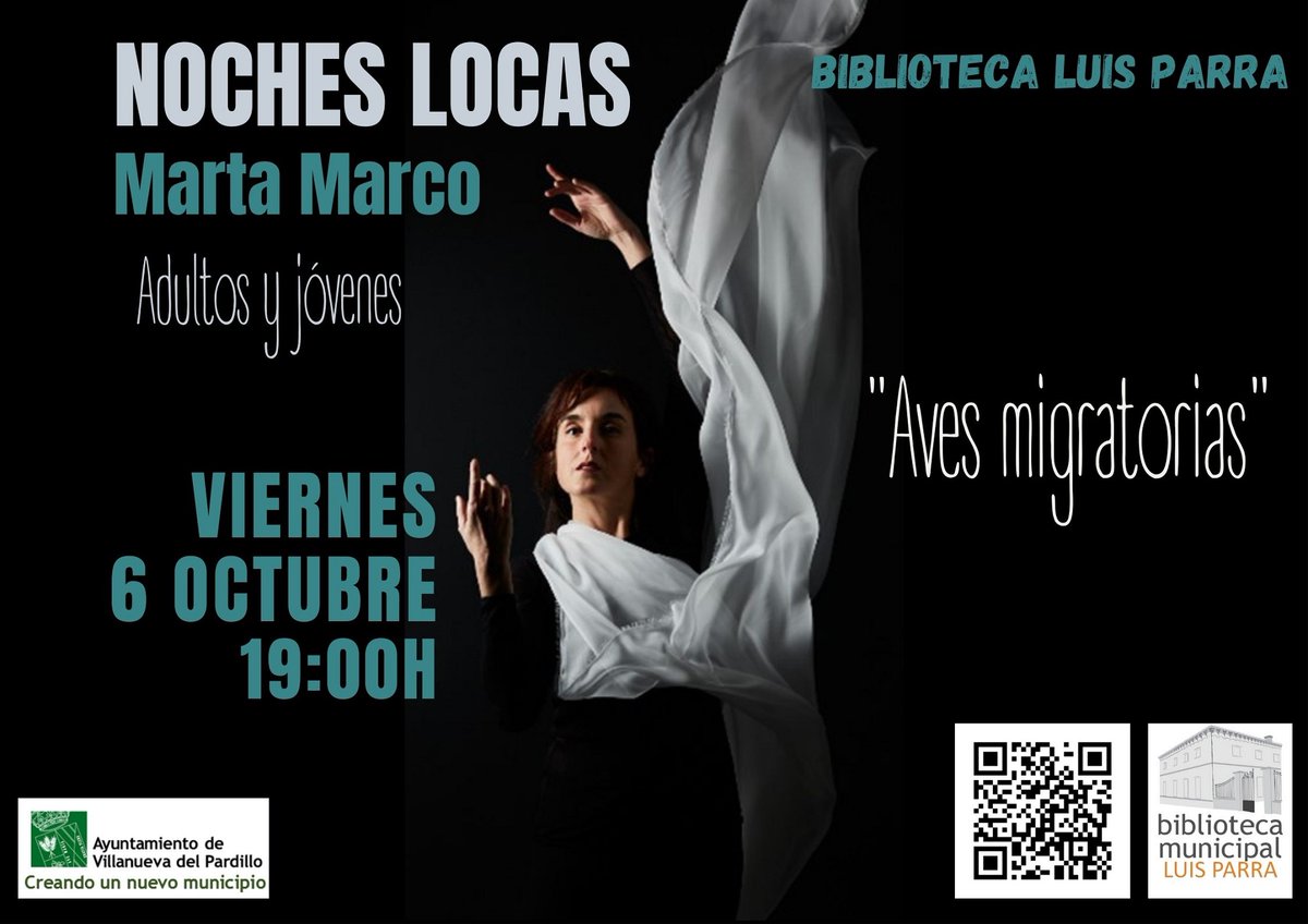 #Bibliotecapardillo Arrancamos con cuentacuentos para niños y sesión de narración oral para adultos te invitamos a nuestras#Cuentosenfamilia y #Nocheslocas con #historias y #cuentos para adultos. Comenzamos con Marta Marco Martialay   📷acortar.link/JImxbe
¡Te esperamos!