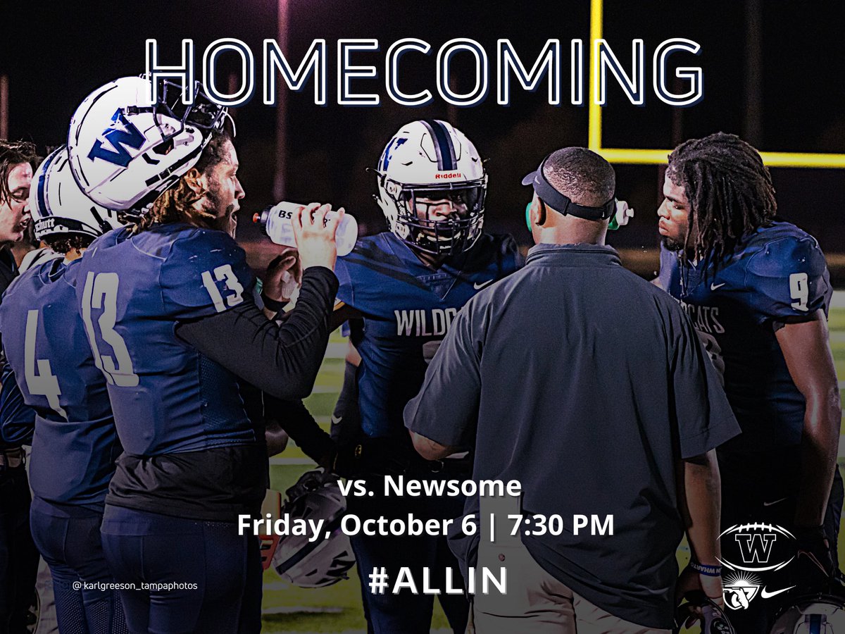 It’s Homecoming Week‼️

#ALLIN | <a href="/Coach_Baham/">Robert Baham Jr.</a>