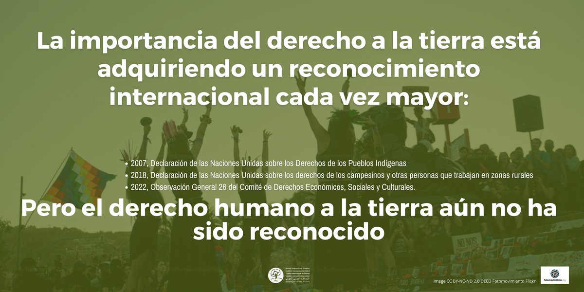 habitat_intl's tweet photo. El reconocimiento del derecho a la tierra por parte de @UNHumanRights es un gran paso 👏

Pero debería incluir:
🟠La función social
🟠explorar marcos hacia la gestión democrática de la tierra
🟠mayor claridad en los entornos urbanos
#WHD2023 #UrbanOctober #HumanRightToLand https://t.co/ko3hz31aGC