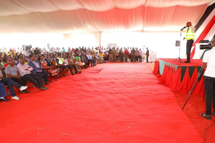 THE JOBLESSNESS AND POVERTY FACING OUR PEOPLE CANNOT WAIT FOR US TO FIX OUR BROKEN POLITICS. LAUNCH OF THE 13TH COUNTY AGGREGATION AND INDUSTRIAL PARK(CAIP) IN MERU COUNTY.

In line with our bottom-up economic transformative agenda (BETA), of promoting production and value