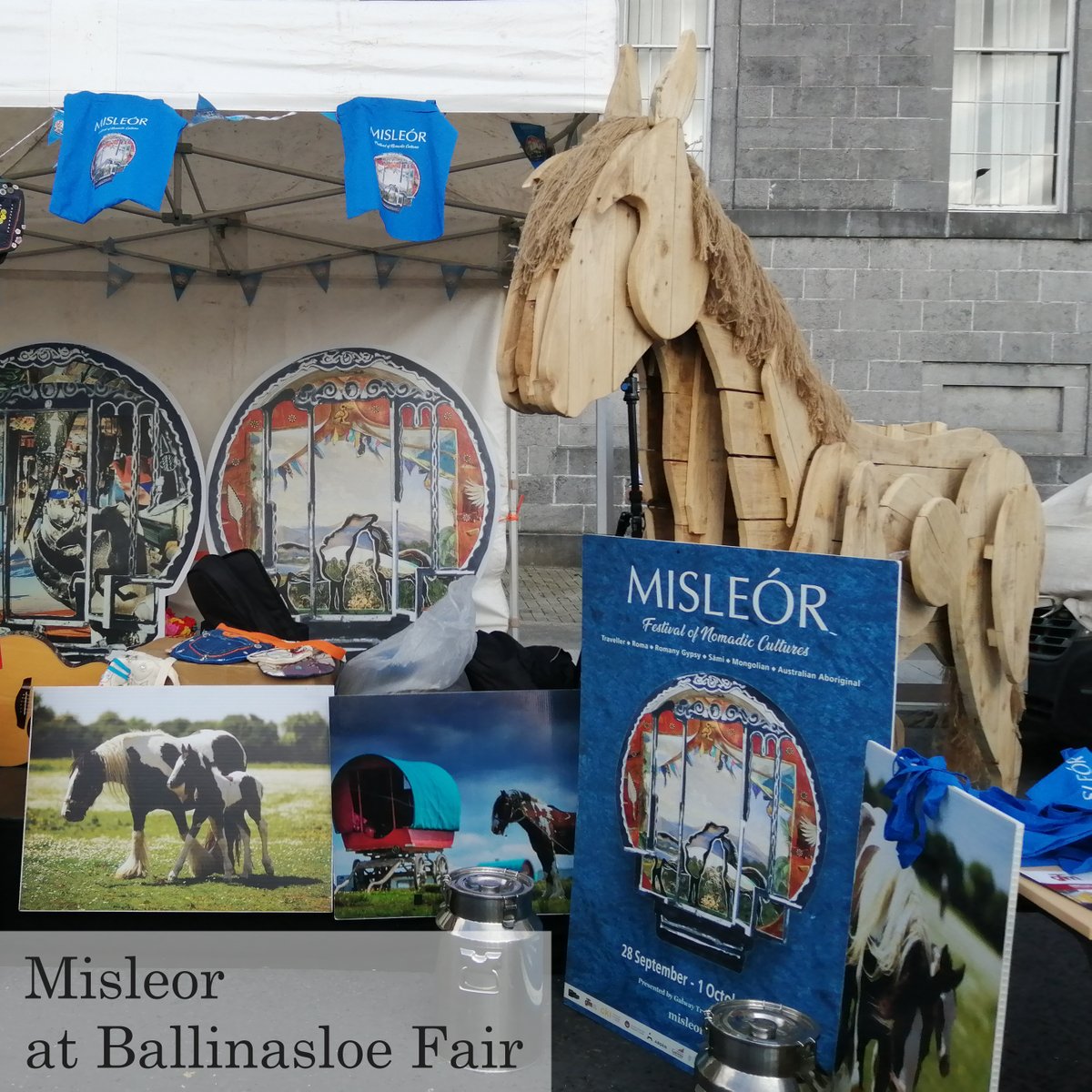 LKellyDesmond's tweet photo. Congratulations to everyone who organised and took part in the Misleór  @misleor @gtmtrav at Ballinasloe Fair event yesterday. It was wonderful. #misleor #galwaytravellermovement #GTM #ballinasloefair https://t.co/ttvqdWr5Hh