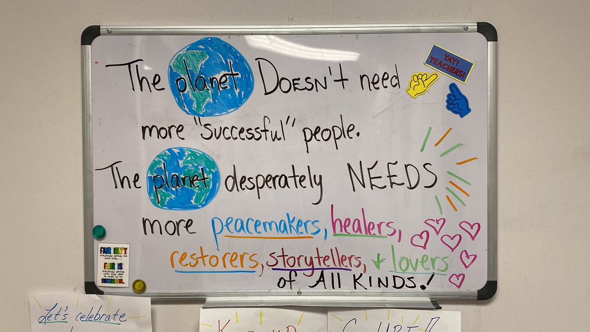 UBE teacher quote of the week. <a href="/summitk12/">SummitCountySchools</a> <a href="/TonyByrdSuper/">Anthony Byrd</a> @MaggyTovar1