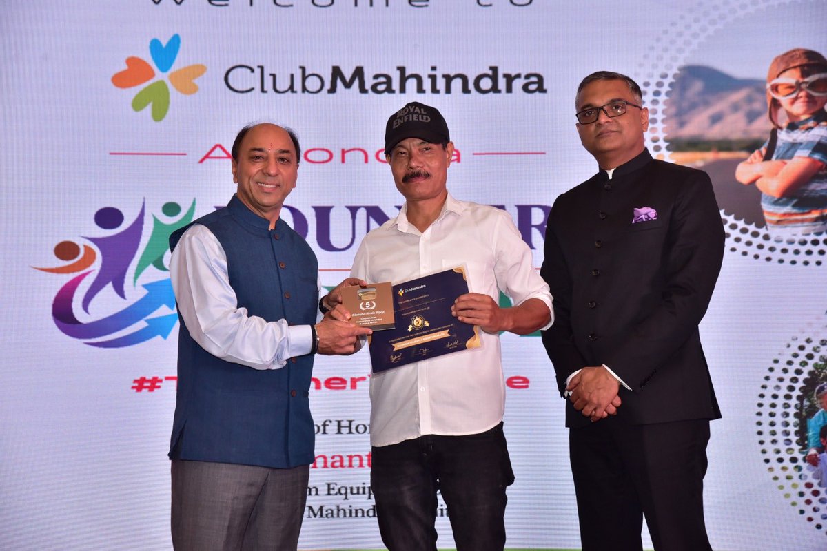 hsikka1's tweet photo. Celebrated ⁦#MahindraFoundersDay @clubmahindra⁩  Assonora Goa, as we are reminded of their values &amp; seek their blessings! Kudos to the team for a wonderful celebration, showcasing amazing in-house talent and recognizing with service awards! ⁦@MahindraRise⁩ ⁦ https://t.co/SkccxE6FV0