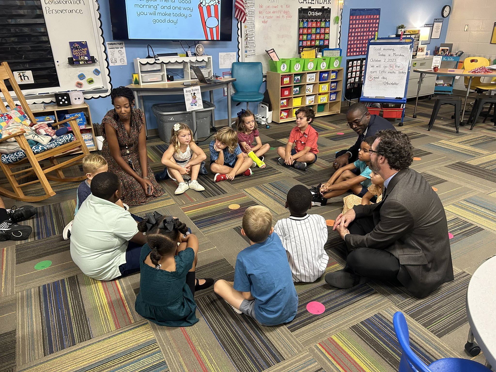 Keung Hui on X: "New Wake County Superintendent Robert Taylor joins a group  of @RolesvilleES students for their morning meeting. It's his 1st official  day on the job. #wcpss #nced https://t.co/4F2Doowv9O" /