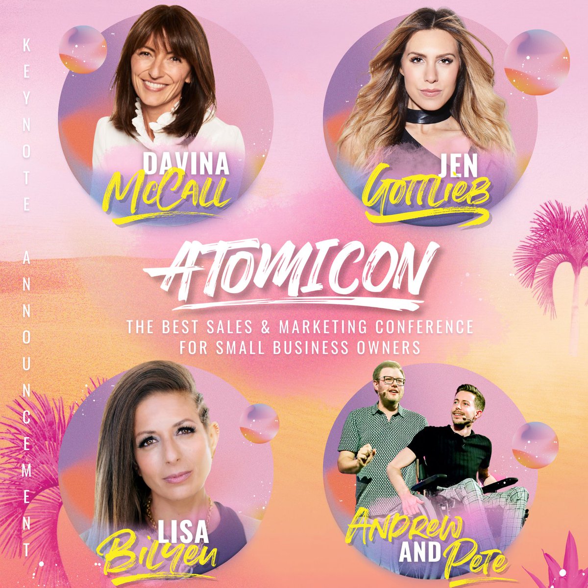 Have you heard of ATOMICON? It’s one of Europe’s biggest digital marketing conferences created specifically for small business owners and you’re invited! #ATOMICON24 atomic.site/atomicon/?aap=…