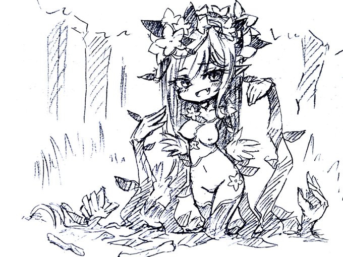 山仕事に行くのが嫌すぎて、山の木の中に一本くらい、ちょっとエッチな樹木系の妖怪が紛れていれば良いのになあ……と現実逃避している。 