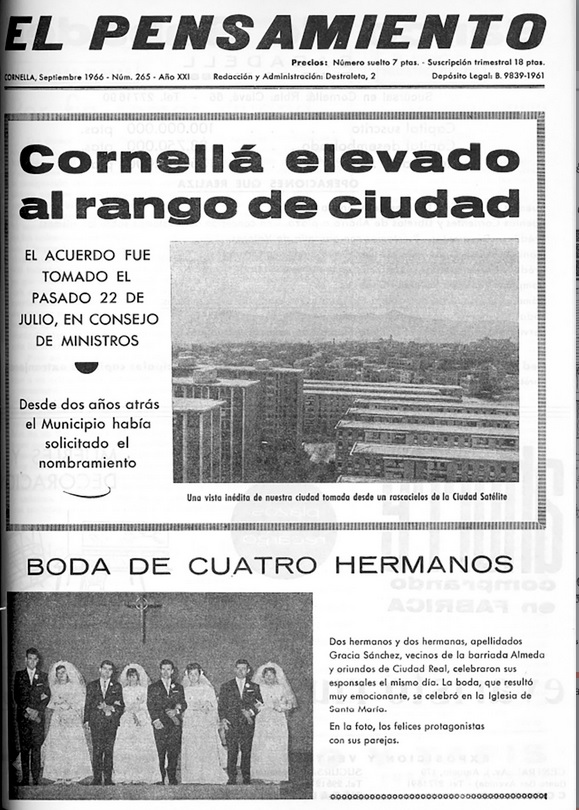 iesteveterradas's tweet photo. 🧐🧐

🗓️ Octubre del 1966
🌆 Cornellà esdevé ciutat
😉 Com hem canviat ‼️

@QFerACornella @cornella20 @CornellaActitud https://t.co/gImrozRnBb
