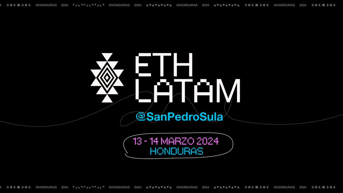 ✨ La espera ha terminado ✨

<a href="/ethlatam/">ETH Latam</a> 2024 está preparado para aterrizar en la ciudad de San Pedro Sula📍🇭🇳

Agenda 13 y 14 de marzo en tu calendario 🗓️

¿Estas preparado para ser parte de esta historia? 🤝