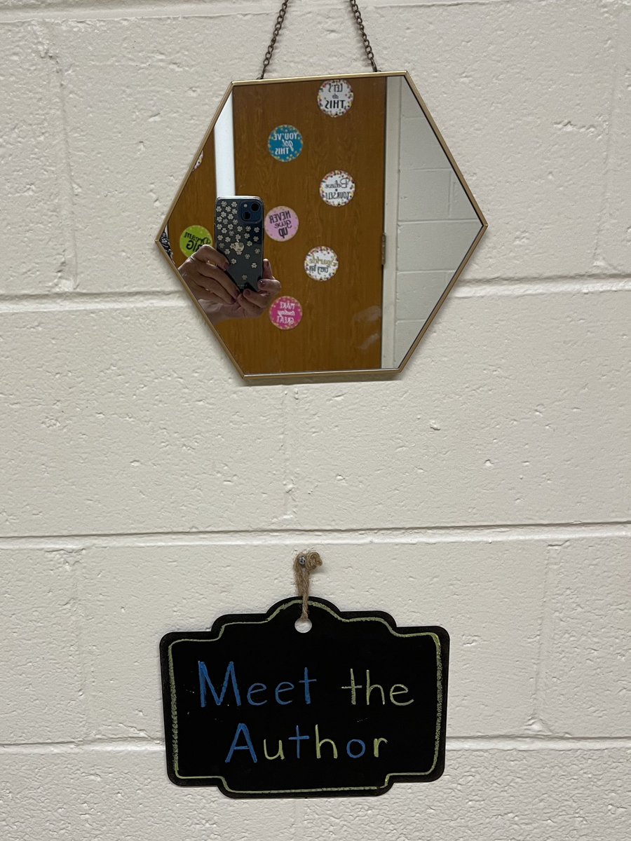 Schoolwide's tweet photo. We’re with the incredible educators & students at @D84Schools today. We’re showing students how to discover their identities as #authors and #writers & we’re so proud to see these mirrors in the school hallways. We even got to see Superintendent, Dr. Katzin’s #writingidentity 📝 https://t.co/hJKGGB2HYm