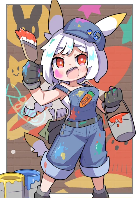 うちの子キャラで芸術的の秋! #oc #創作