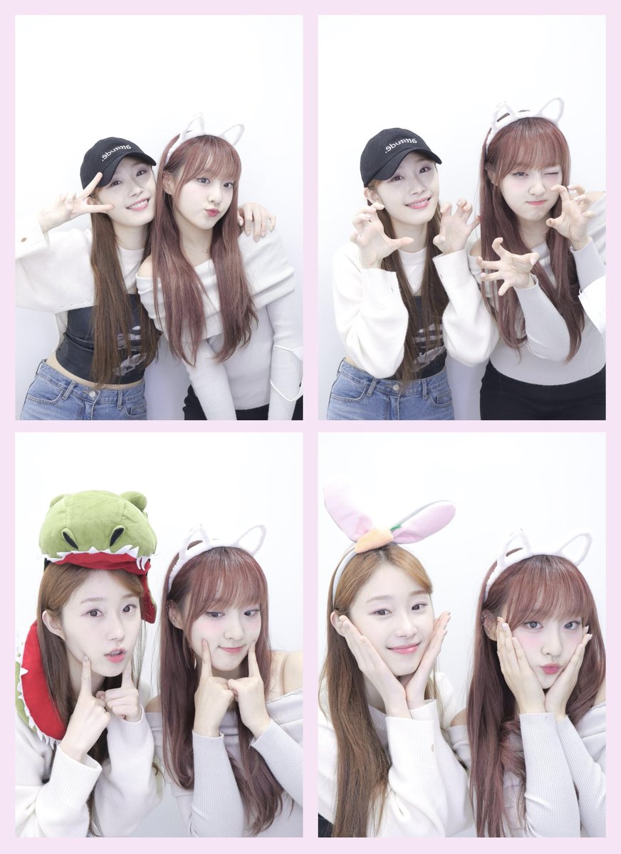 cignature_J9's tweet photo. 채솔언니랑 데이트 🦊🐻💗

#cignature #시그니처 #CHLOE #클로이 https://t.co/HiOFWYgFx1