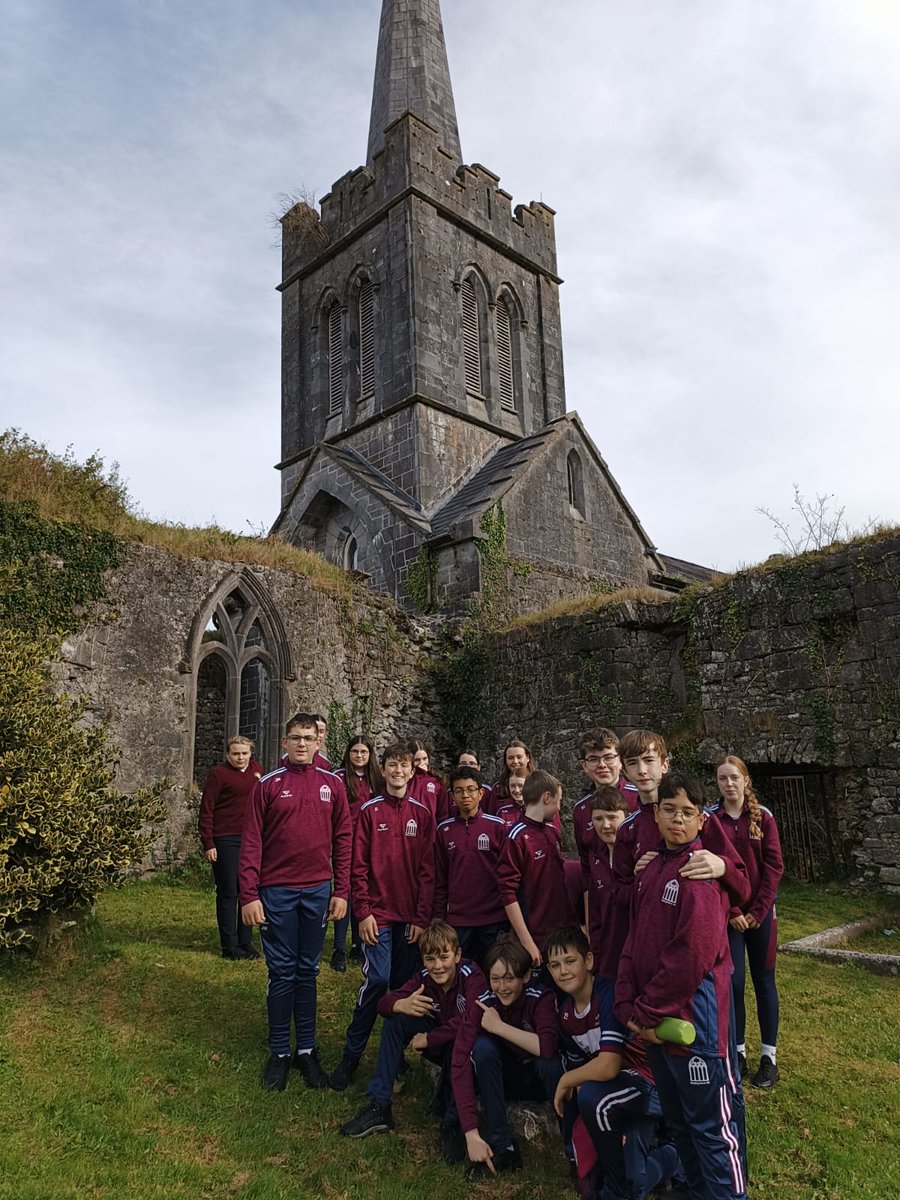 PresAthenry's tweet image. Form 2 &amp;amp; Form 8 History students enjoying a fun day out at @athenryheritage centre today. A fantastic historical experience! #histedchatie