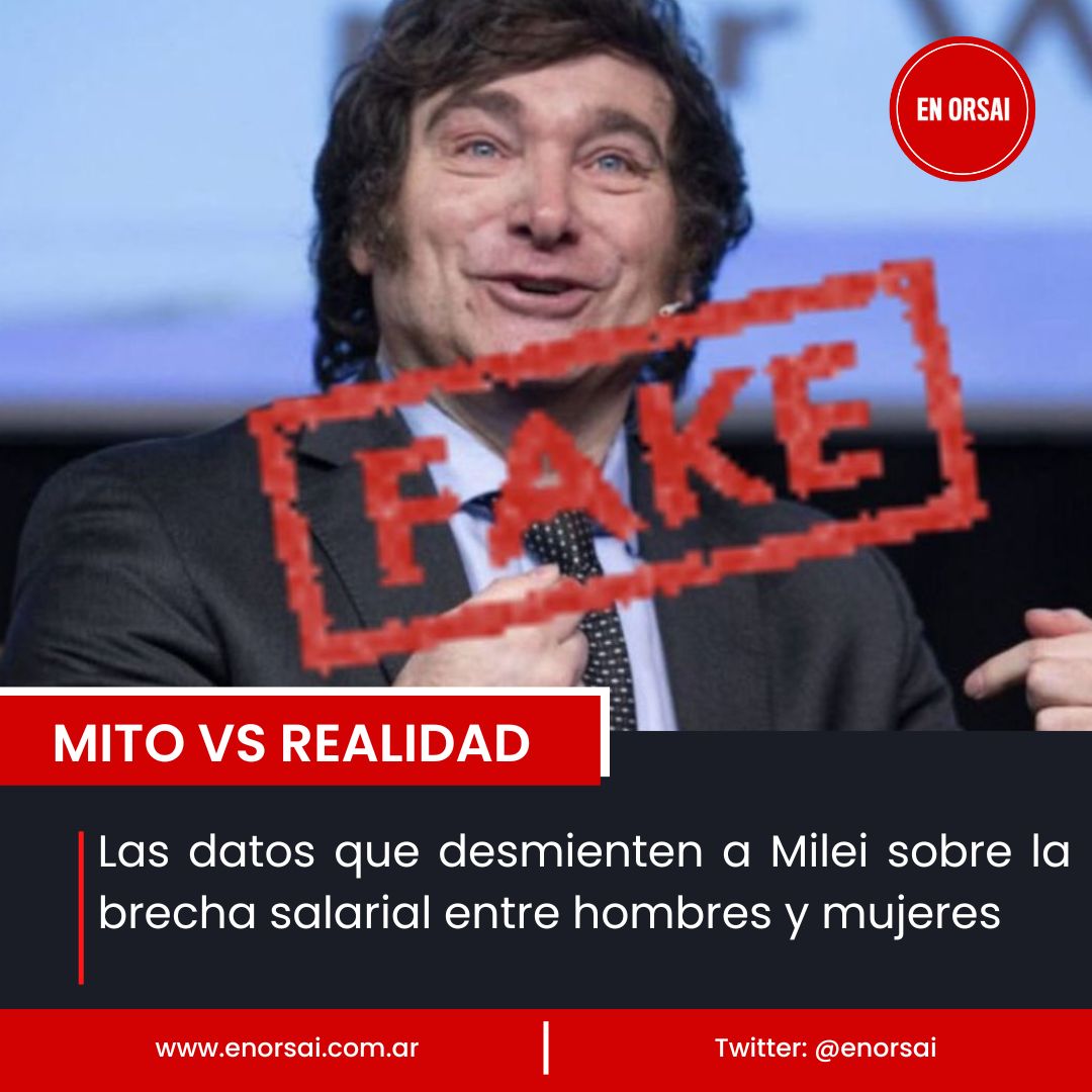 MITO VS REALIDAD
Las datos que desmienten a Milei sobre la brecha salarial entre hombres y mujeres
enorsai.com.ar/politica/39969…