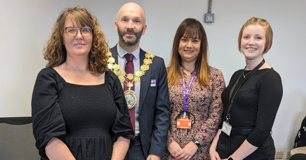The Mayor was invited to the launch of Kirklees' Drug and alcohol strategy. The event was organised by <a href="/CGLKirklees/">Change Grow Live - Kirklees</a> and the Public Health team at <a href="/KirkleesCouncil/">Kirklees Council</a>. Guests heard about the 5 year plan and the service by CGL that supports people with their drug or/and alcohol use.