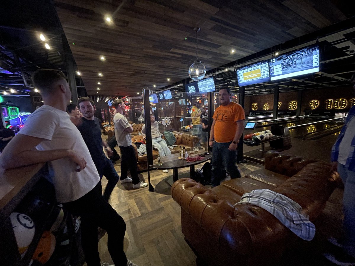 We had a fantastic time at <a href="/AceofLanes/">AceofLanes</a> on Friday with some not so fantastic bowling on display 😅

#Bowling #AceofLanes #BishopsStortford
