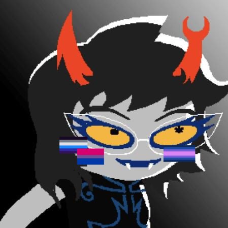 sapphicotd's tweet photo. today's first sapphic is aranea serket from homestuck! aranea is an aroace girlfail bisexual that uses they/she/it/he/fang/spin pronouns! (canon bi + she/her, rest headcanon) https://t.co/2ldWYsnbI2