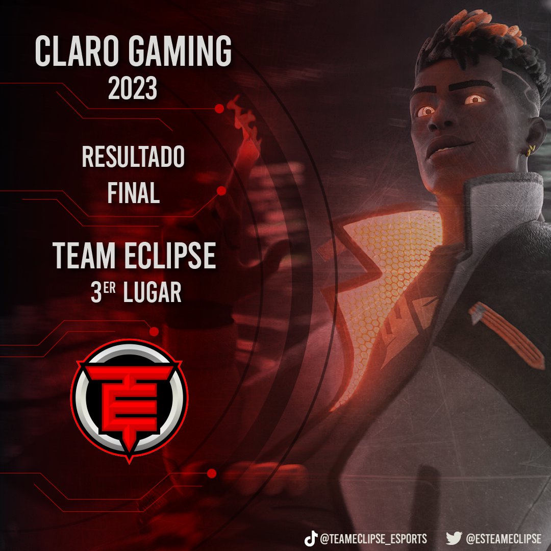 Muchísimas gracias por todo el apoyo a nuestros seguidores; finalizamos en el tercer lugar. ¡Seguiremos dando nuestro mayor esfuerzo día a día para mejorar nuestros resultados futuros! Gracias por todo, disfrutamos muchísimo participar en esta competencia. 🌑
#clarogaming2023