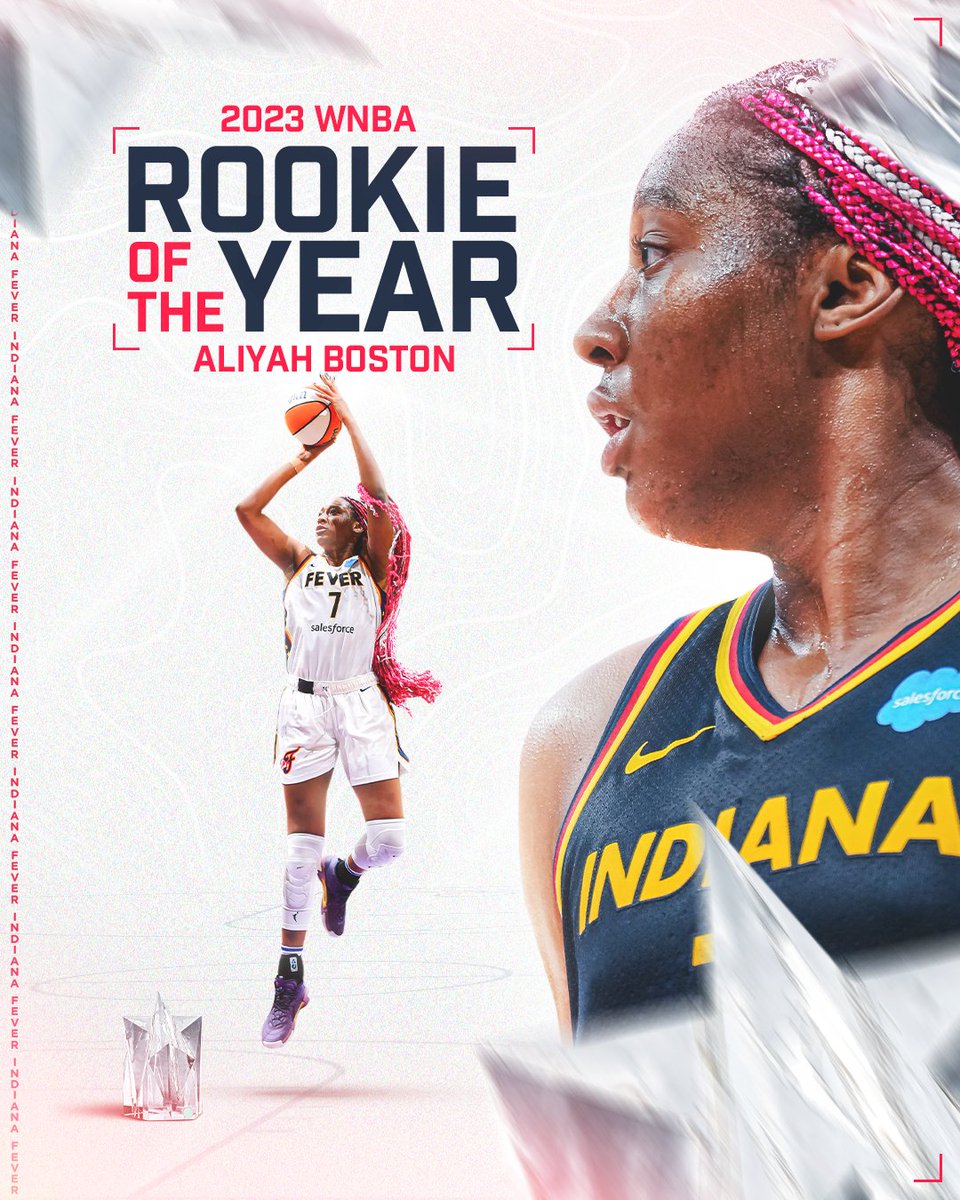 never any doubt. 😤

Aliyah Boston is the unanimous 2023 <a href="/WNBA/">WNBA</a> Rookie of the Year.