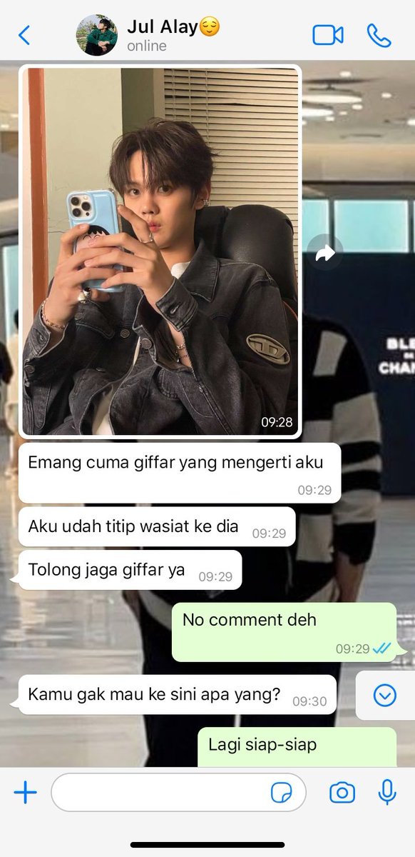 leootyping's tweet photo. Ketika orang sejenis Julian sakit

Jeongharu tweet au. https://t.co/JtnsoeXILW