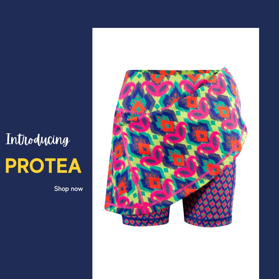 FlanciActive's tweet image. Let us introduce Protea, the first of our new Autumn prints.

Inspired by the ancient tradition of Ikat,  which is a method of weaving cloth with dyed yarn. Our print designer took elements of this and mixed them with Flanci's iconic bright colours.

#EveryBodyOutThere #Flanci