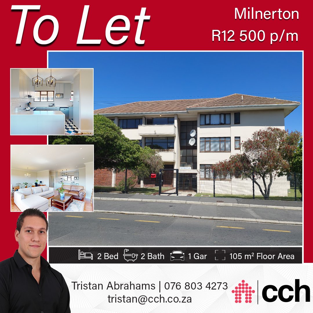 CCHHomes's tweet image. 𝐒𝐓𝐘𝐋𝐈𝐒𝐇 𝟐 𝐁𝐄𝐃𝐑𝐎𝐎𝐌 𝐀𝐏𝐀𝐑𝐓𝐌𝐄𝐍𝐓 𝐓𝐎 𝐋𝐄𝐓 𝐈𝐍 𝐌𝐈𝐋𝐍𝐄𝐑𝐓𝐎𝐍 𝐂𝐄𝐍𝐓𝐑𝐀𝐋 –𝐌𝐢𝐥𝐧𝐞𝐫𝐭𝐨𝐧 𝐂𝐞𝐧𝐭𝐫𝐚𝐥 - 𝐑𝟏𝟐,𝟓𝟎𝟎 𝐩𝐦

For more details➜cch.co.za/results/reside…

#CCH #atlanticseaboard #milnerton #flattolet #milnertonproperties #matterport