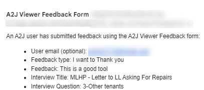 More than just court forms can be automated. <a href="/milegalhelp/">Michigan Legal Help</a>'s Letter to a Landlord Asking for Repairs is a "good tool" for the people of #Michigan. #feedbackfriday #legaltech #formsforgood #a2jguidedinterview #a2jtech #documentassembly