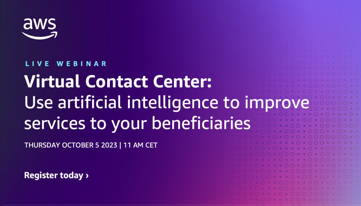 Register for the webinar and discover how National Psychological Association of Ukraine (NPA) used AWS to revolutionize the communication between their stakeholders to improve the assistance services provided.

More information: bit.ly/3Ez8wQc

#aws #stichting #tech4good