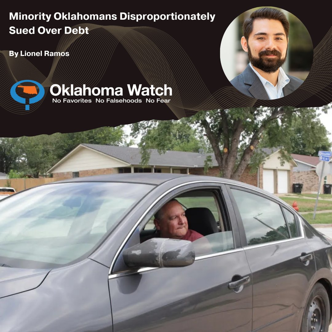 Debt collection lawsuits are the most common type of civil litigation in the state, according to a recent study. They are disproportionately filed against low-income Black, Latino, and Native American Oklahomans. 

ow.ly/oSRo50PRW02