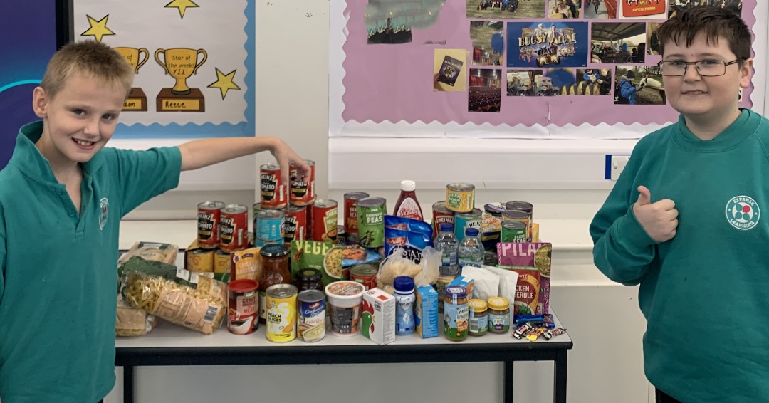 Our younger  students have generously collected for the Harvest Festival.  These items will be donated to The Brick.

Great work guys, and a big Expanse thank you to those who have donated to a very good cause