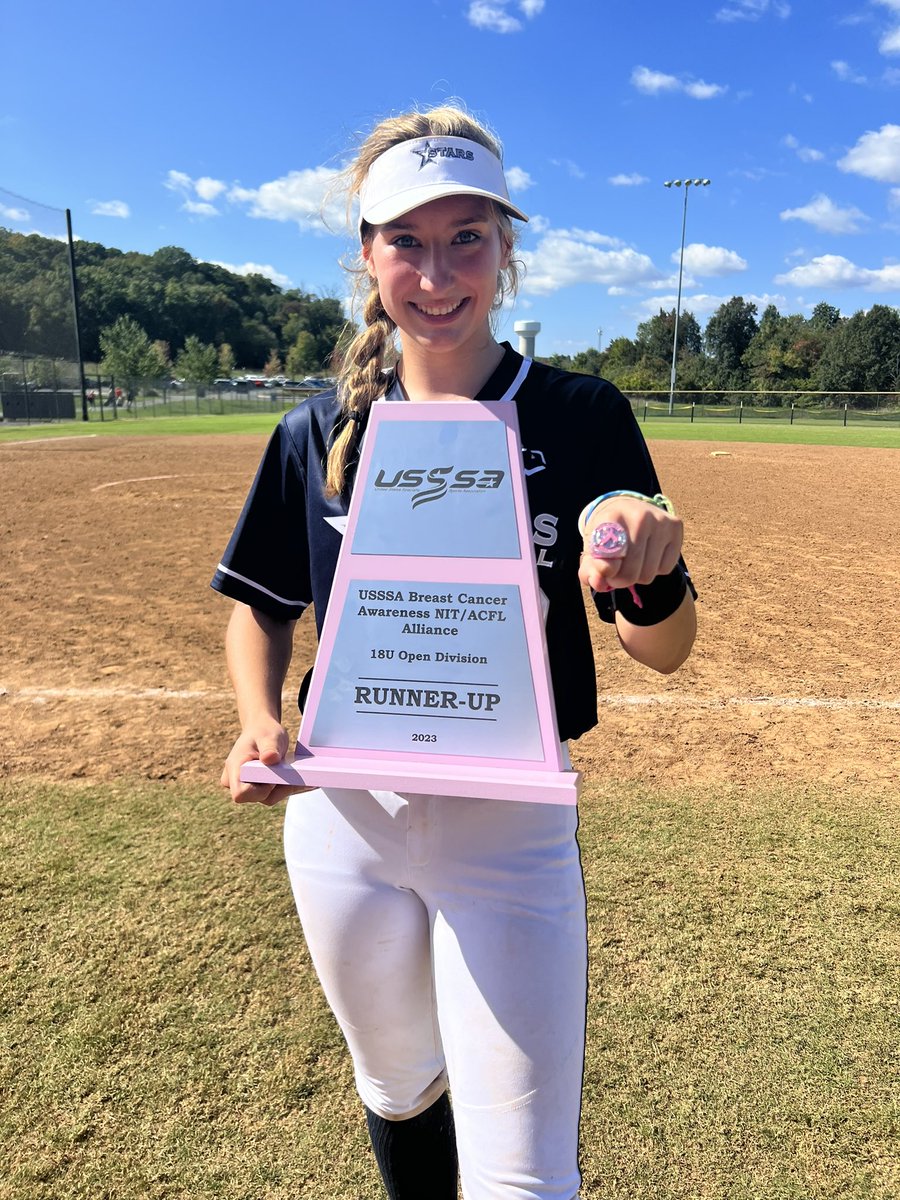 kaintoch2025's tweet photo. A great start to the season! Second place at USSSA Breast Cancer NIT/ACFL Alliance against VA Glorty Mertz. It was a competitive game. Ready for more more softball!💗🎗️💖 @MDStarsAultWis @TopPreps @CoastRecruits @QrRecruiter @CatcherRecruit @SBRRetweets @starsnationalfp https://t.co/2rrW07BgZE