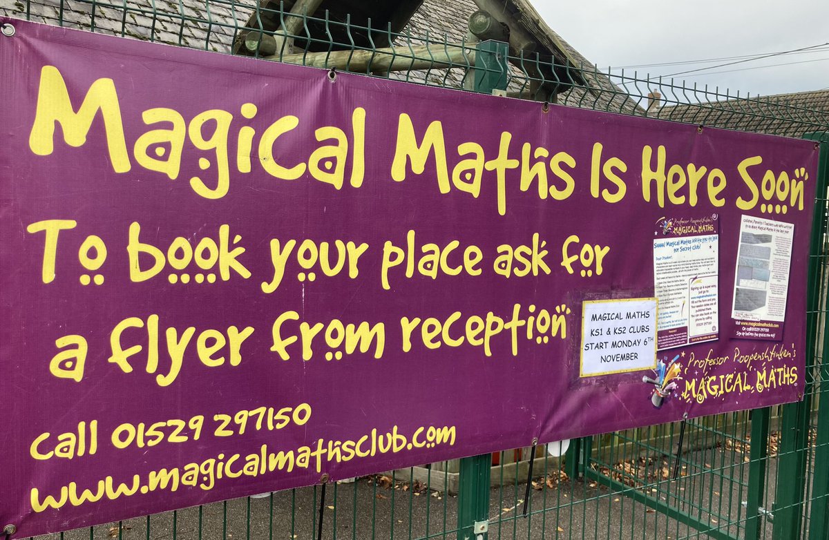 MagicalMathsLin's tweet image. Fantastic to be back at @Reepham_lincs @ReephamYear5 @YearTwoReepham @Y2 sLetts st today. Great assembly with lots of fun. Book your child’s place at: magicalmathsclub.com/club/listing/r… or call 01529 297150 for a super fun after school maths club!