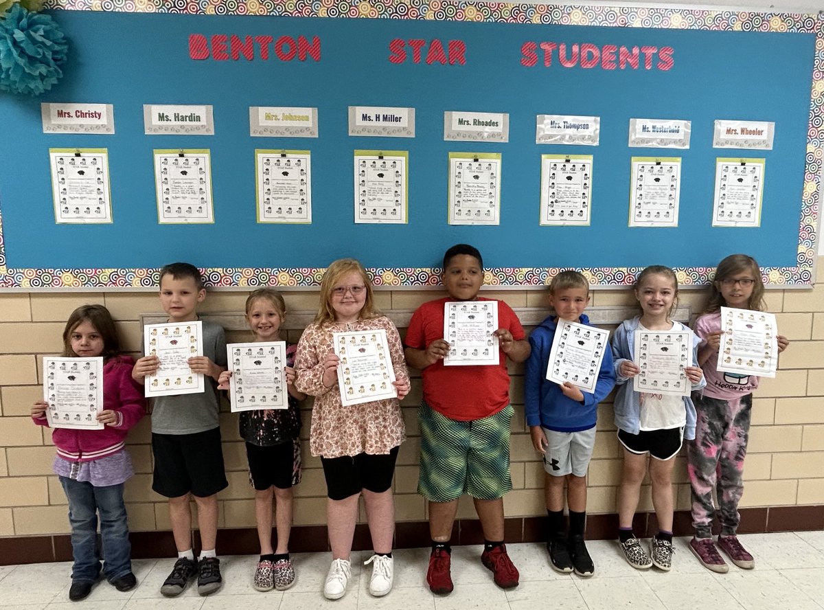 TigersBenton's tweet photo. Benton's STAR Students for the Week of October 2! https://t.co/LlzNBzfi1K